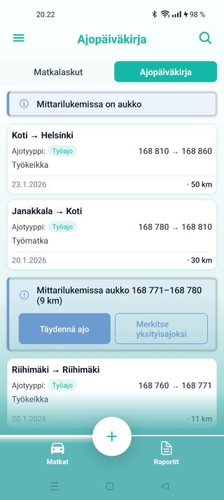 TaseOn näkymä 1