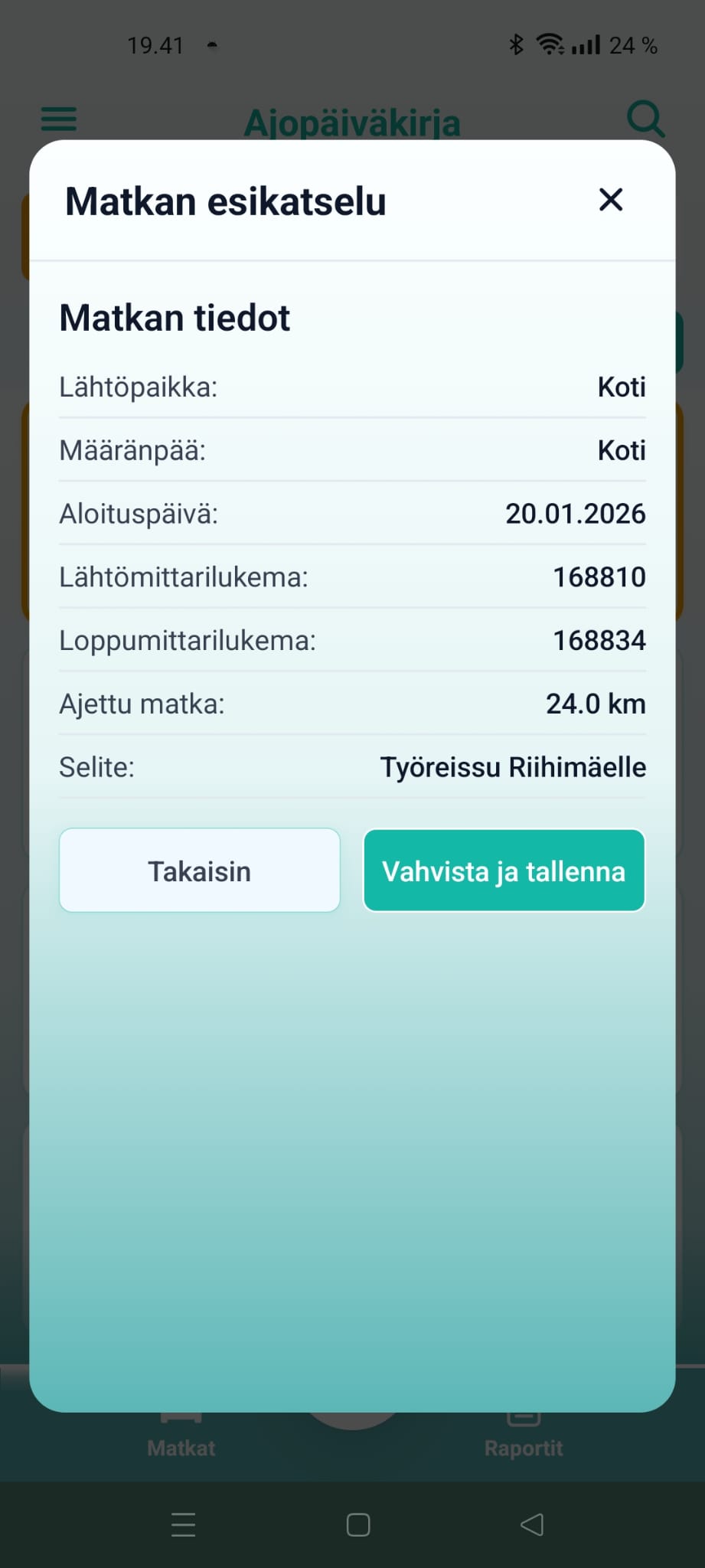 TaseOn näkymä 2